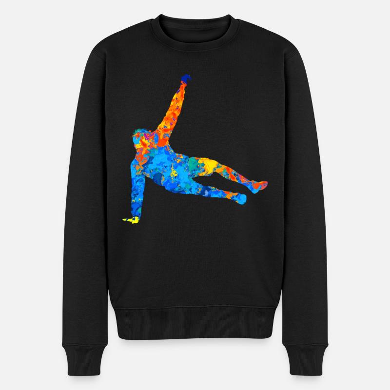 Parkour Parkour Runner Parcour Freerunner - Pull Premium bio Homme - noir