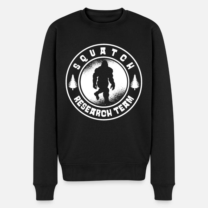 Bigfoot Sasquatch Yeti - Pull Premium bio Homme - noir