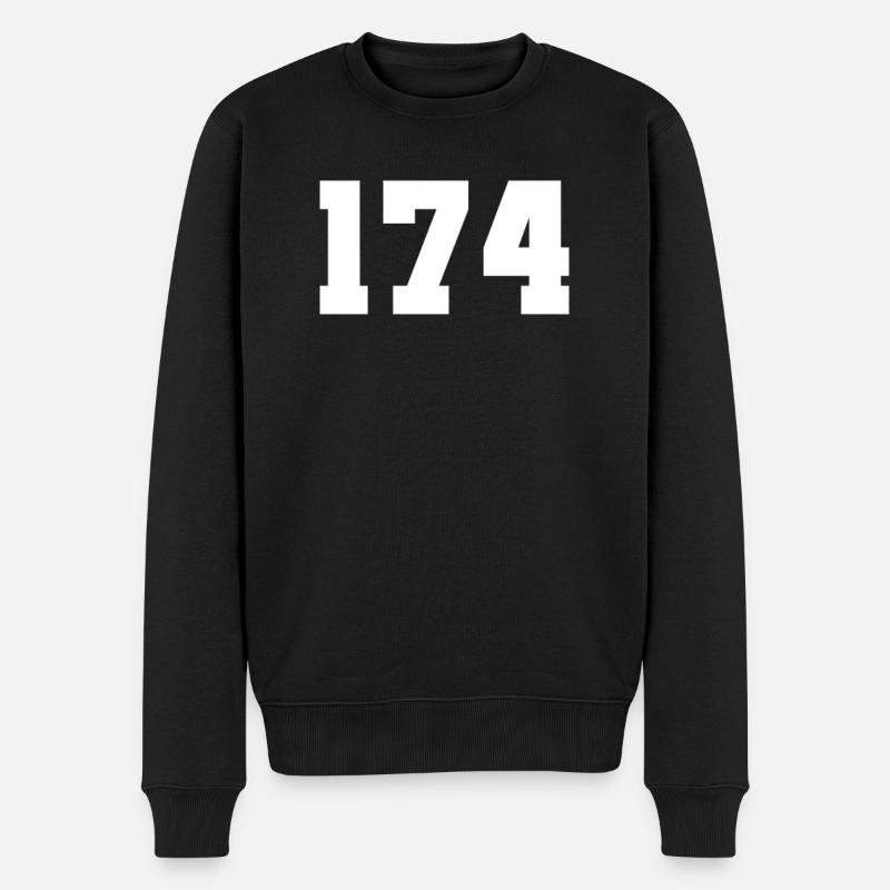 174 COLLÈGE CLASSIQUE - Pull Premium bio Homme - noir