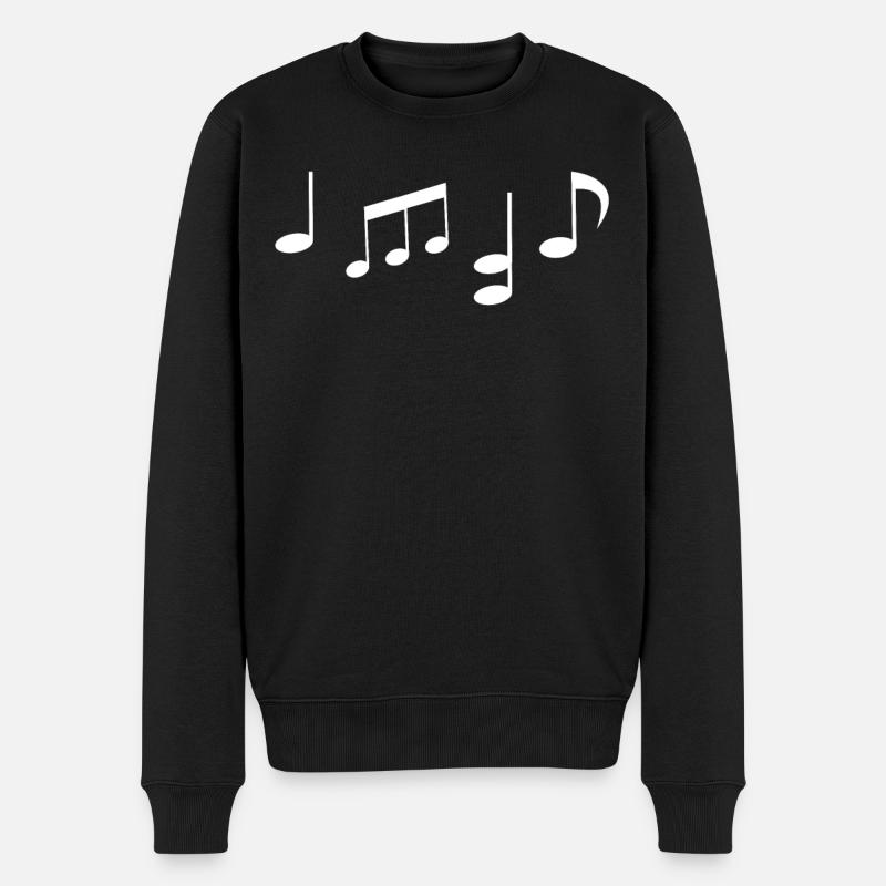 Partitions - Pull Premium bio Homme - noir