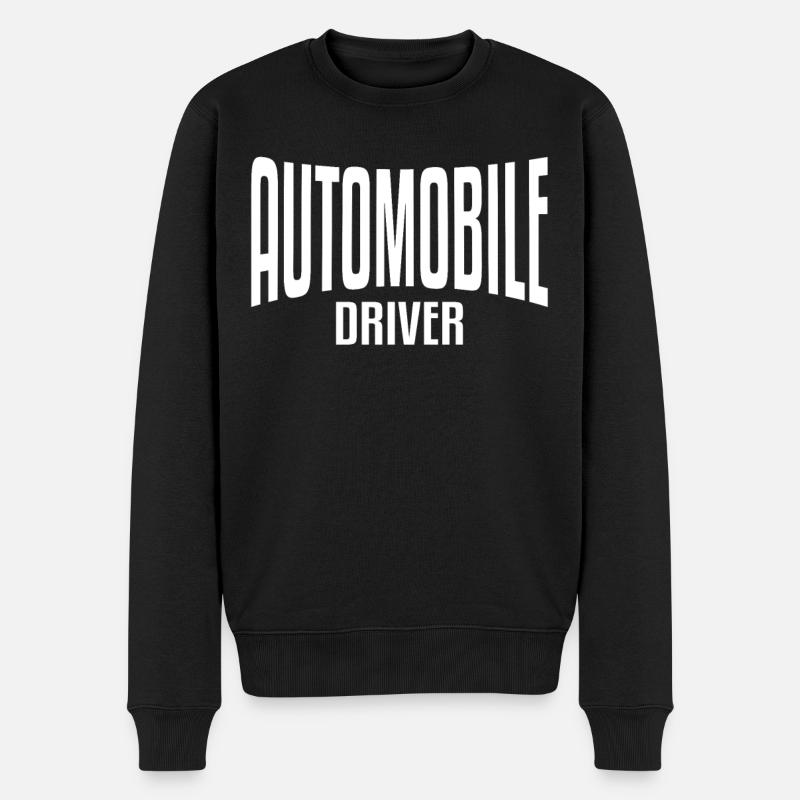 CONDUCTEURS D’AUTOMOBILES - Pull Premium bio Homme - noir