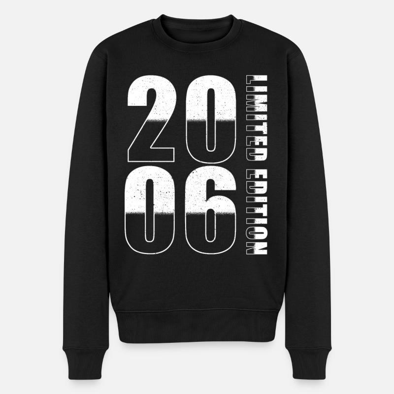 2006 Édition Limitée Anniversaire - Pull Premium bio Homme - noir