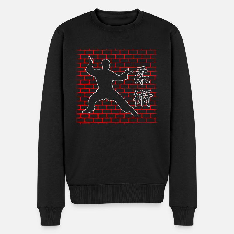 Arts martiaux Arts martiaux - Pull Premium bio Homme - noir