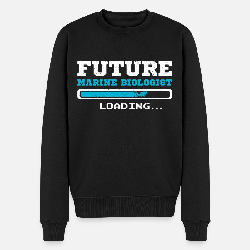 Futur biologiste marin - Pull Premium bio Homme - noir