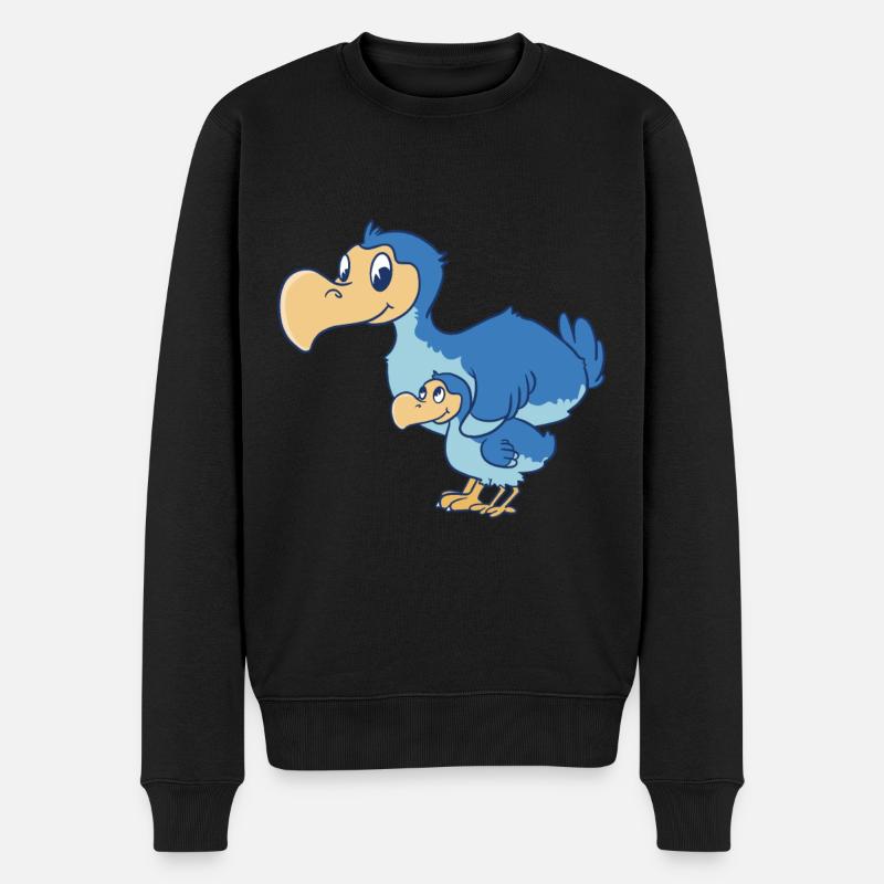 Famille Dodo Bird - Pull Premium bio Homme - noir