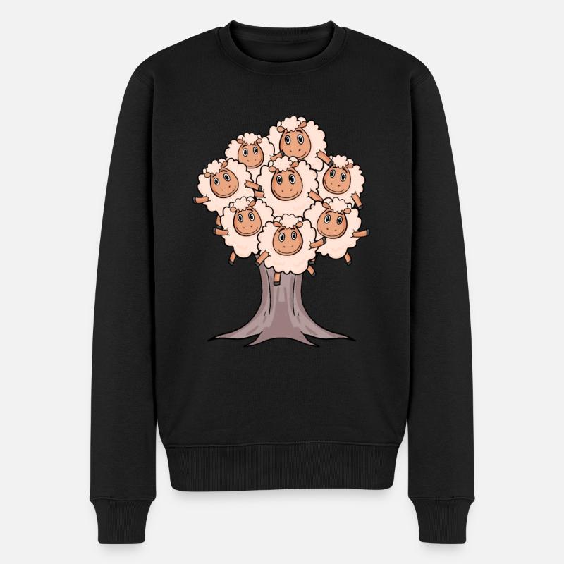 Coton - Pull Premium bio Homme - noir