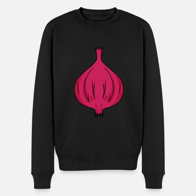 Oignon - Pull Premium bio Homme - noir