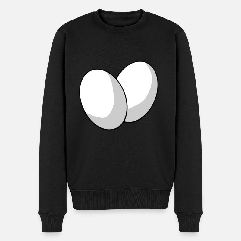 Oeuf - Pull Premium bio Homme - noir