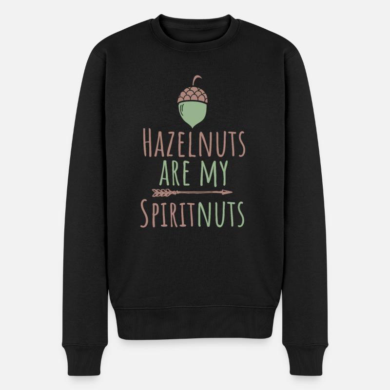 Noisette - Pull Premium bio Homme - noir