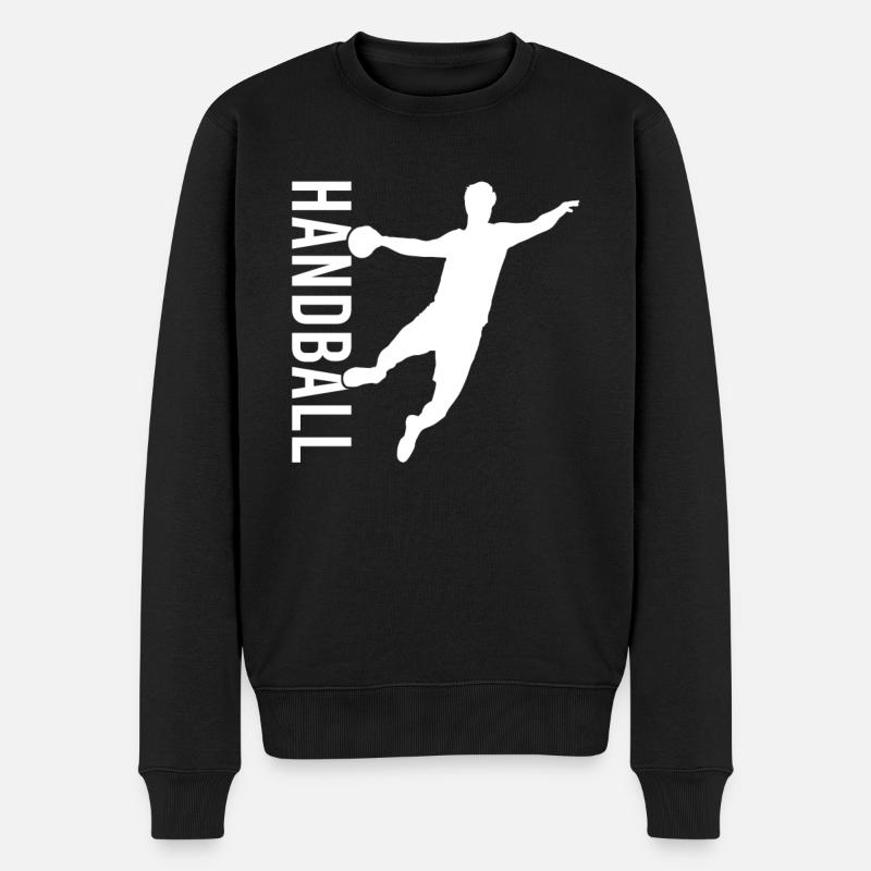 Handball - Pull Premium bio Homme - noir
