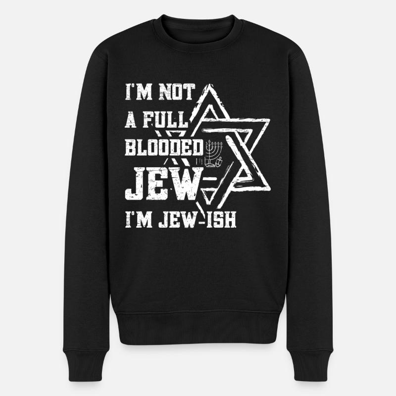 Judaïsme israélite hannukah hannukah - Pull Premium bio Homme - noir