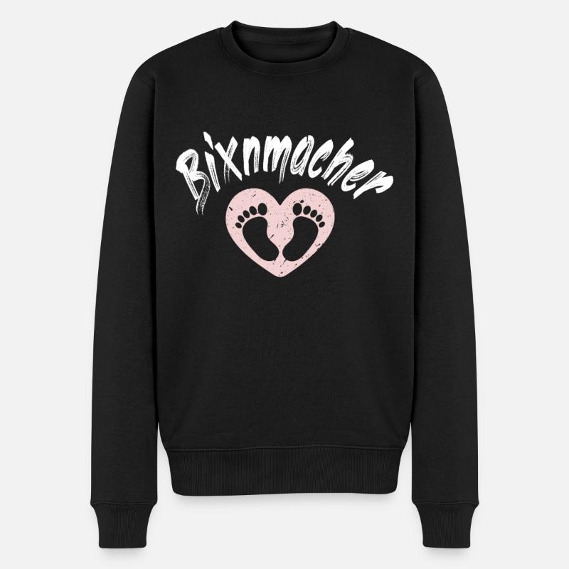 Bixnmacher - Pull Premium bio Homme - noir