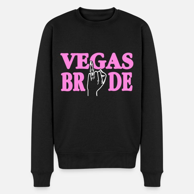 Mariée de Vegas - Pull Premium bio Homme - noir