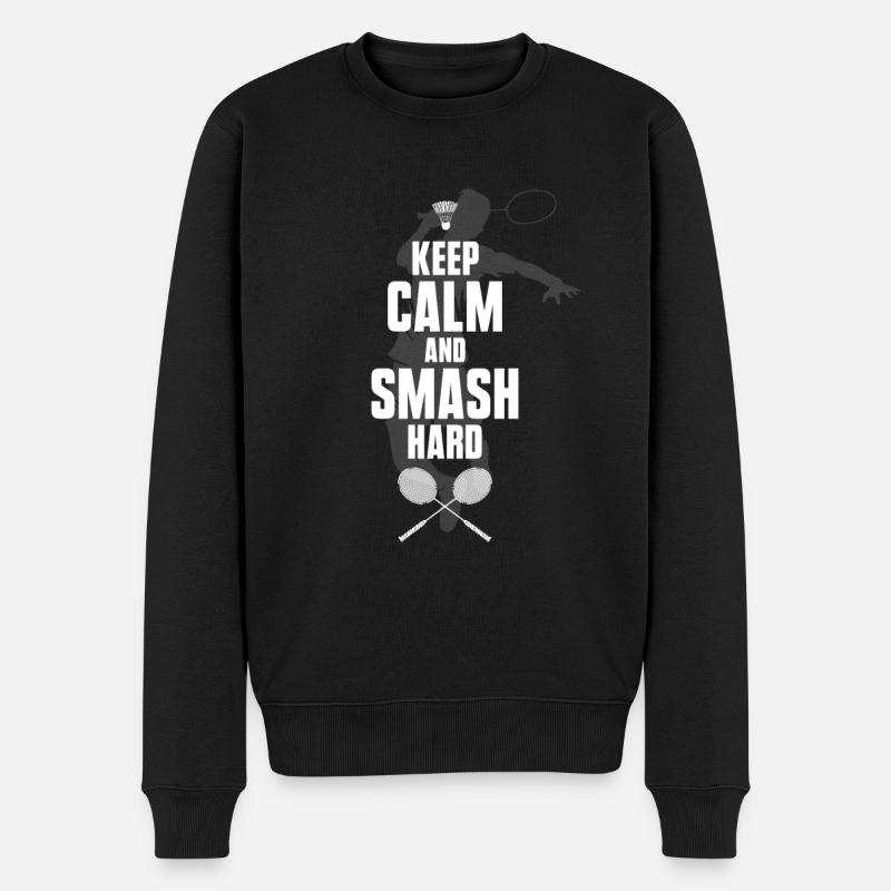 Badminton et badminton - Pull Premium bio Homme - noir