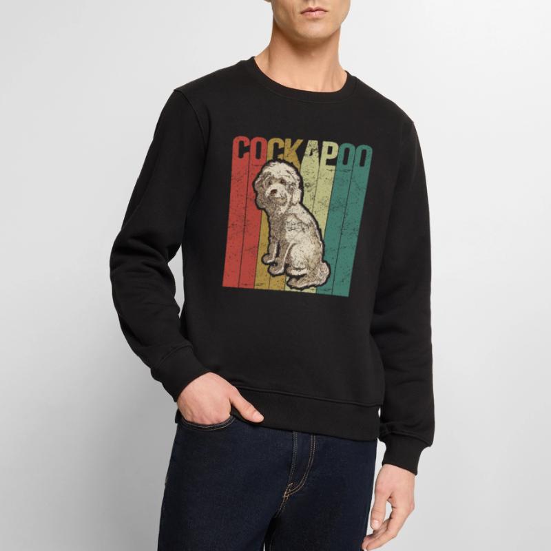Cockapoo Dogs | Cockerpoo Spoodle Gift Men's Premium Organic Jumper