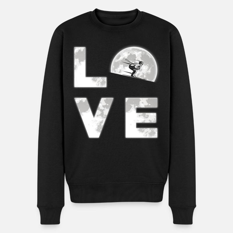 Ski - Pull Premium bio Homme - noir