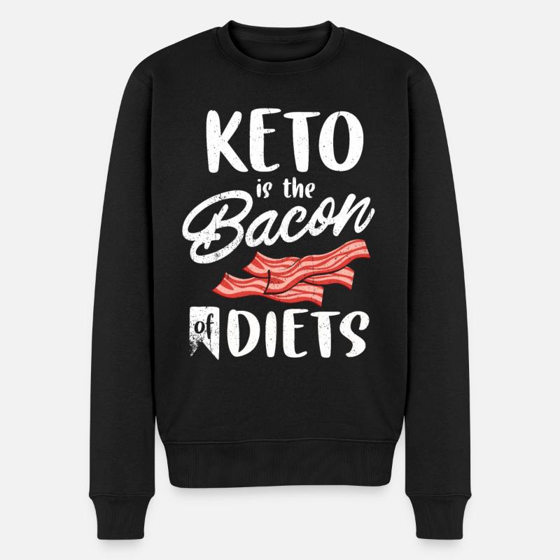 Keto Tshirt - Pull Premium bio Homme - noir