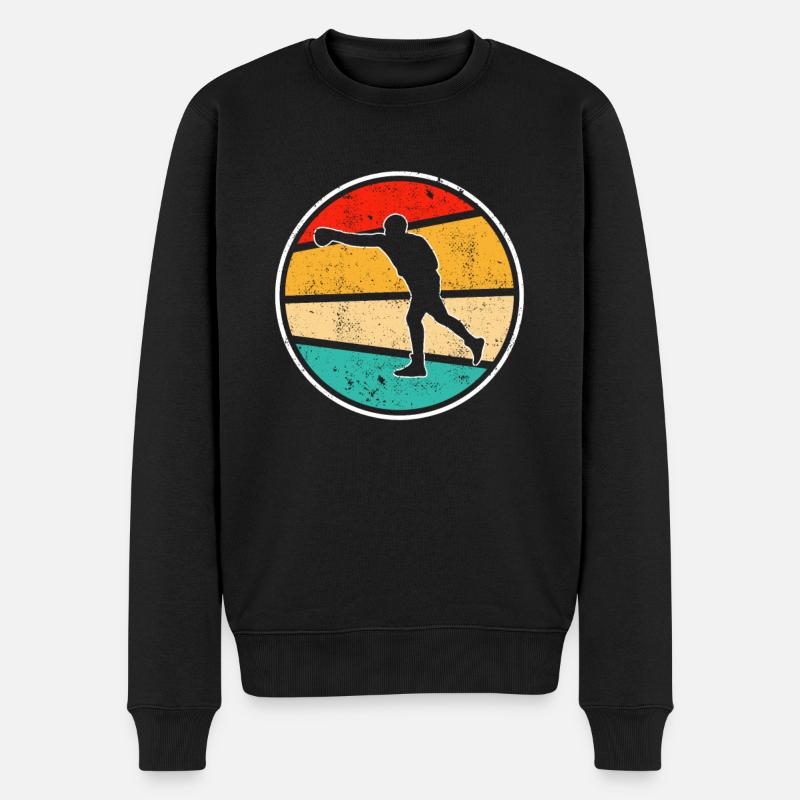 Boîtes Rétro Logo - Pull Premium bio Homme - noir