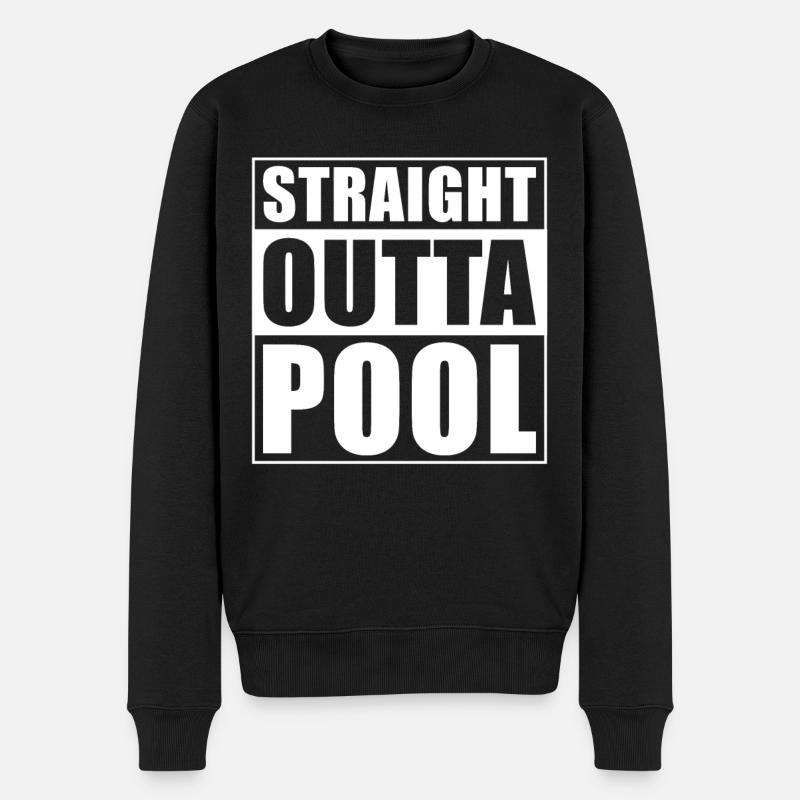 Piscine - Pull Premium bio Homme - noir