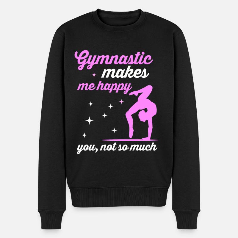 Gymnastique - Pull Premium bio Homme - noir