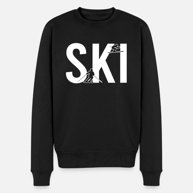 Ski - Pull Premium bio Homme - noir