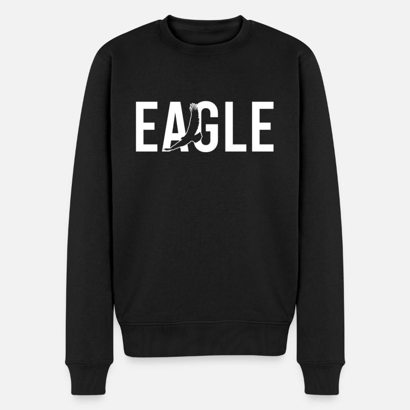 Aigle aigle - Pull Premium bio Homme - noir
