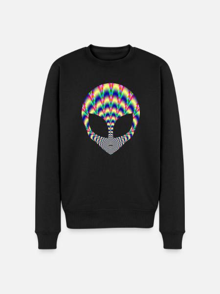 Alien - Men's Premium Organic Jumper - black