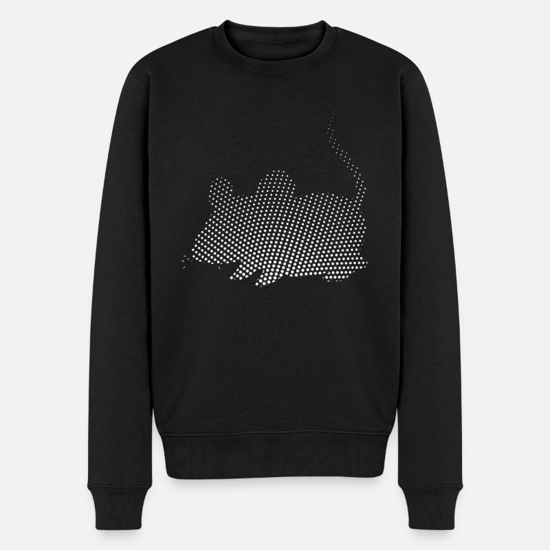 Souris - Pull Premium bio Homme - noir