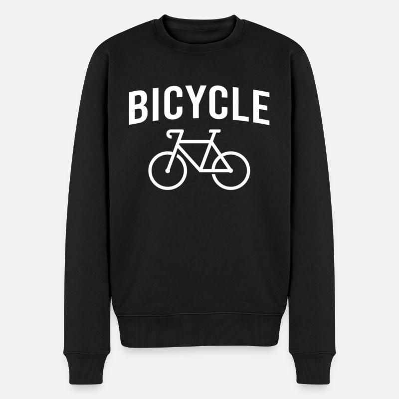 Vélo à vélo - Pull Premium bio Homme - noir