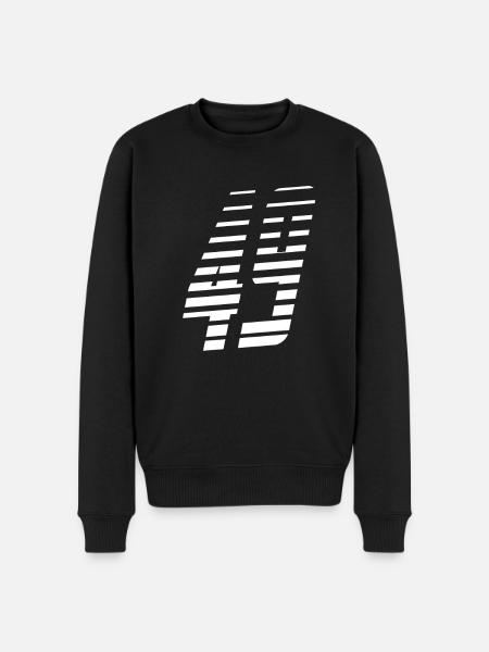fyrtionio - Männer Premium Bio Pullover - Schwarz