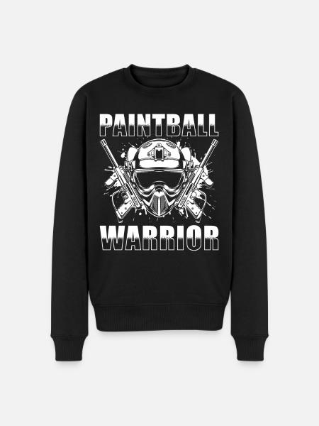 Paintball Warrior - Men's Premium Organic Jumper - black