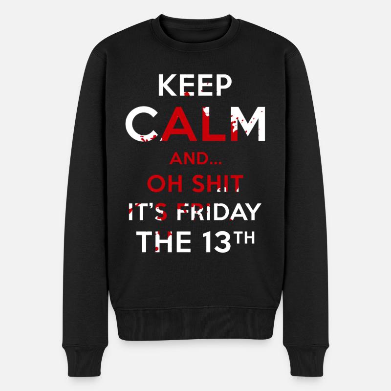 Superstition Vendredi 13. - Pull Premium bio Homme - noir
