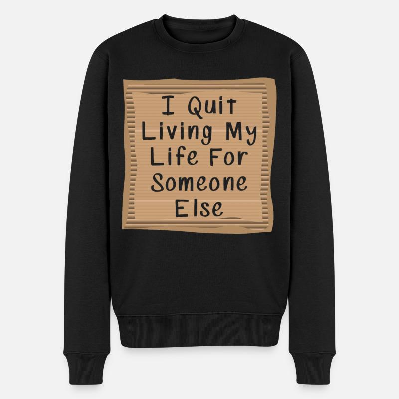 Inspiration - Pull Premium bio Homme - noir