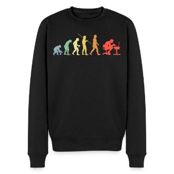 Jouer à Evolution Retro Gaming Gamer - Pull Premium bio Homme - noir - Devant - Nico (187cm)