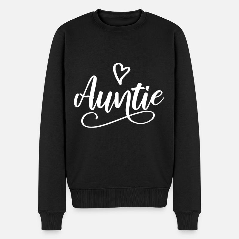 Tante - Pull Premium bio Homme - noir