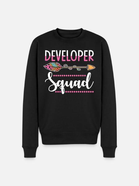 Developer Women Team - Men's Premium Organic Jumper - black