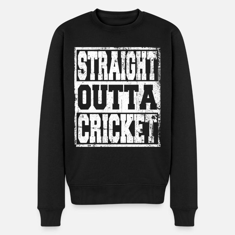 Cricket disant drôle - Pull Premium bio Homme - noir