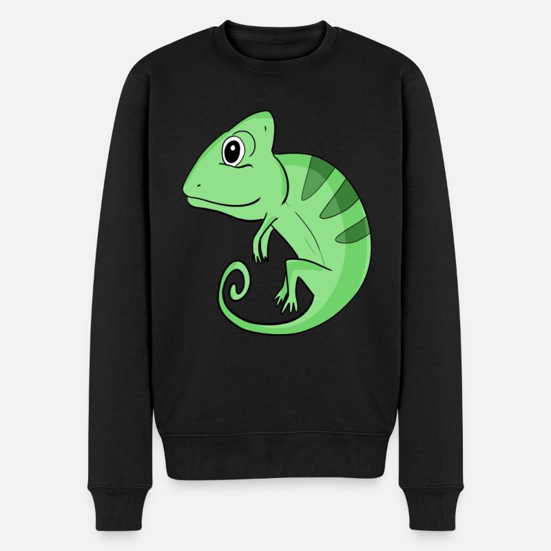 Caméléon - Pull Premium bio Homme - noir