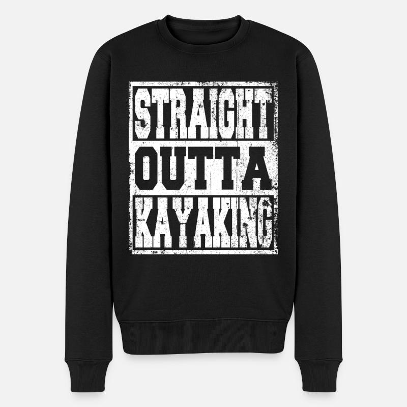 Kayak disant drôle - Pull Premium bio Homme - noir