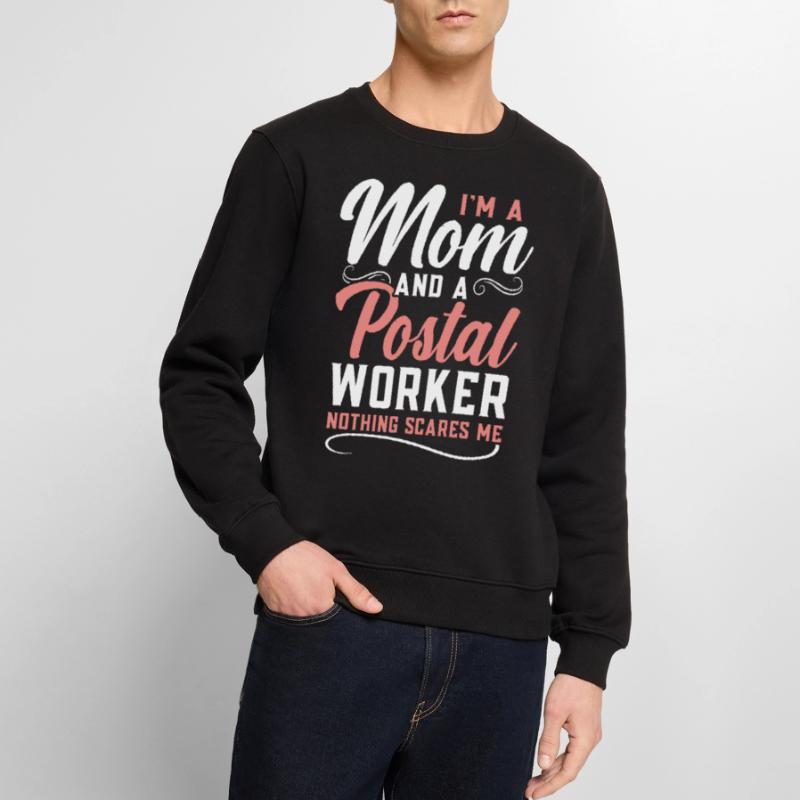 Ich bin eine Mutter und ein Postangestellter Nicht Männer Premium Bio Pullover