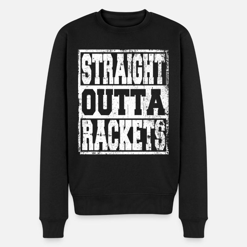 Racket dit drôle - Pull Premium bio Homme - noir