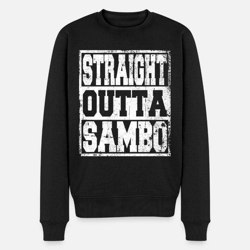 Sambo disant drôle - Pull Premium bio Homme - noir
