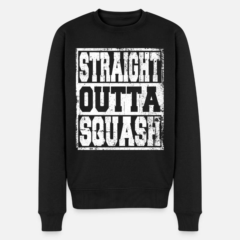 Squash disant drôle - Pull Premium bio Homme - noir