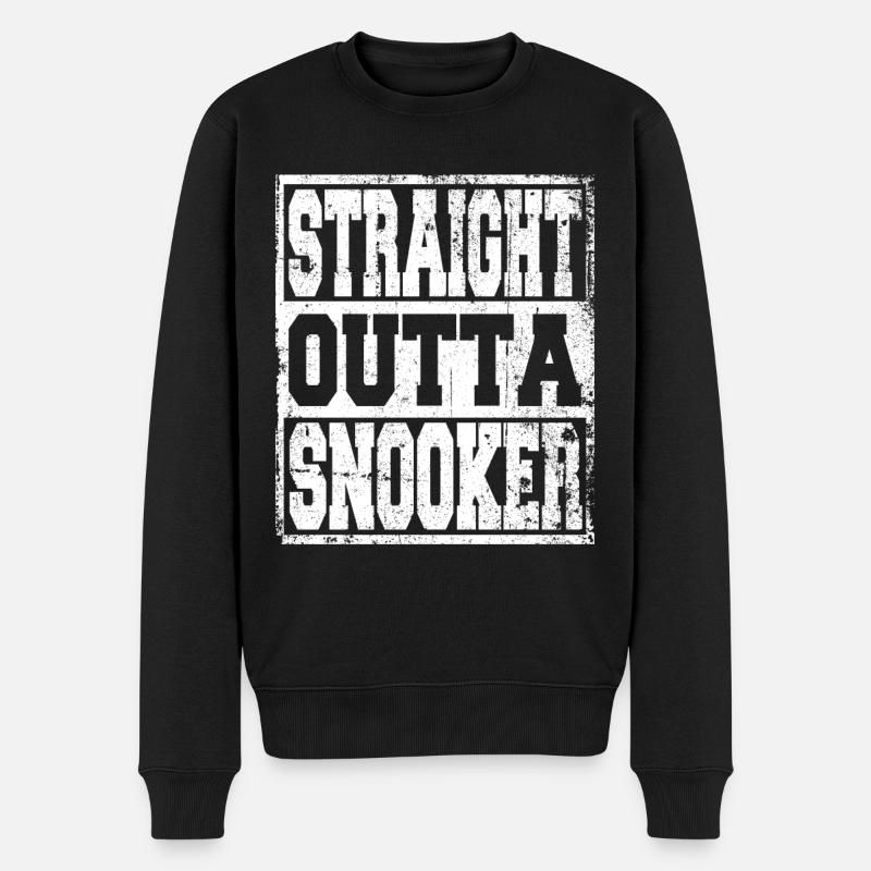 Snooker disant drôle - Pull Premium bio Homme - noir