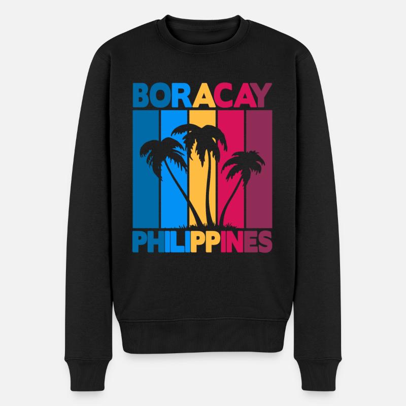 Boracay Philippines - Pull Premium bio Homme - noir