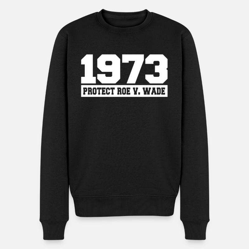Roe contre Wade 1973 - Pull Premium bio Homme - noir