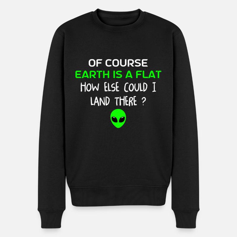 Étranger - Pull Premium bio Homme - noir