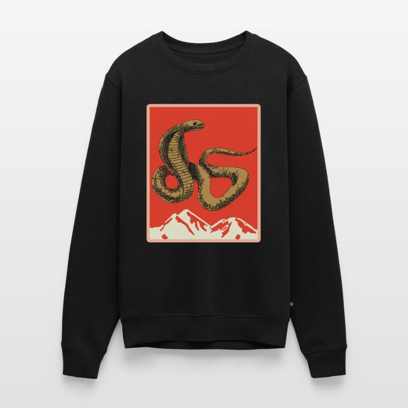 Serpent Cadeau Animal Reptile Cobra Python Boa Pull Premium bio Homme