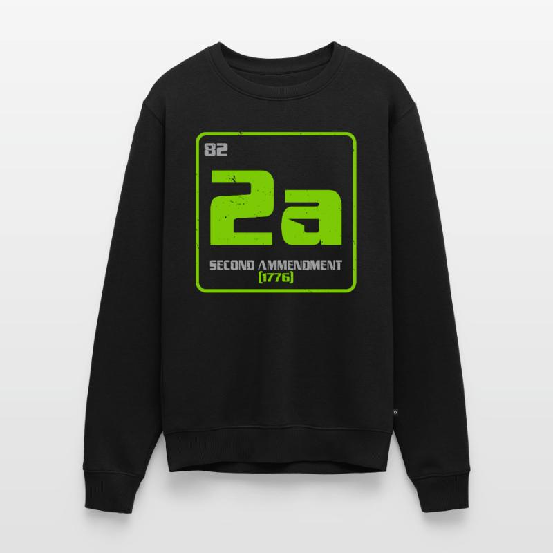 Second Amendment Gun Rights 2nd Amendment America Men's Premium Organic Jumper
