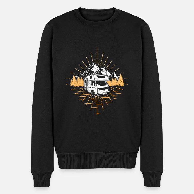 Camping-car Camping-car - Pull Premium bio Homme - noir